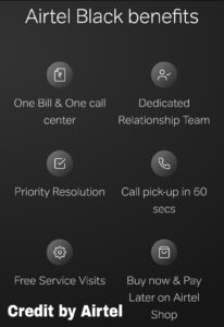 Airtel Black Plan